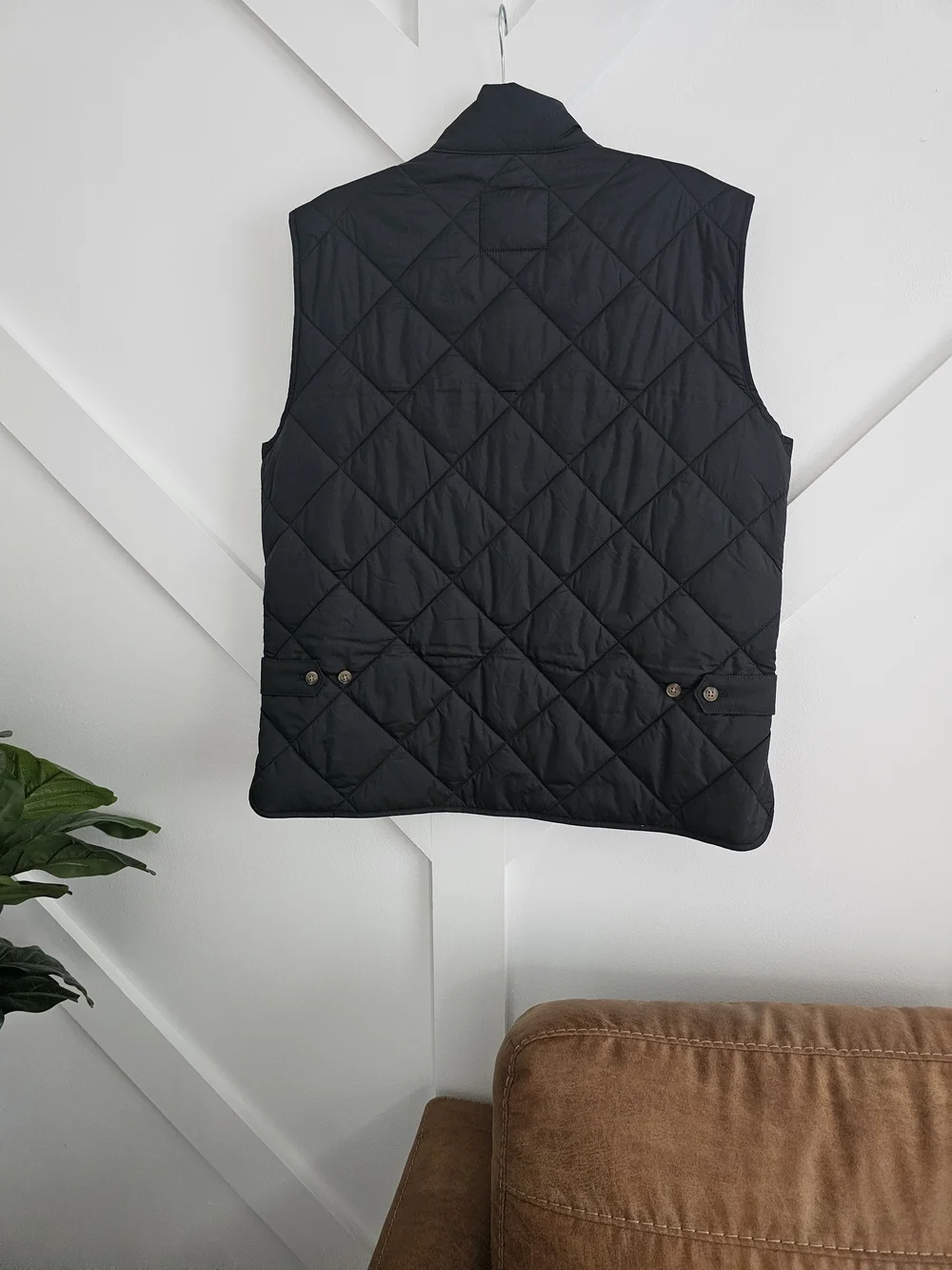 J.Crew Authentic Outerwear Quilted Vest Black | Men's Large | NWT